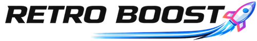 Logo RetroBoost noir - Acheter abonnés réseaux sociaux